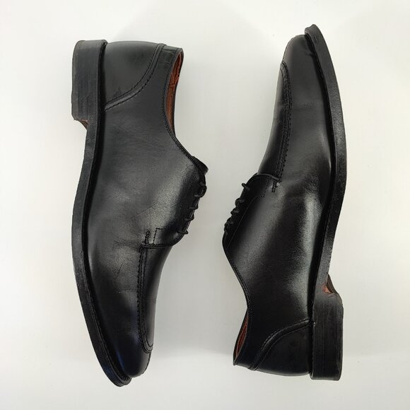Allen Edmonds Men\'s Size 10 Lasalle Leather Black Shoes Split Toe Oxford Dress main image 5